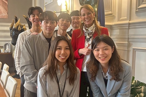 東海電機系學生陳信宇赴法參與「未來領袖計畫」　代表台灣青年站上國際外交舞台